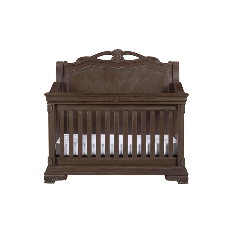 Kingsley Wessex 4-in-1 Convertible Crib Euro Truffle