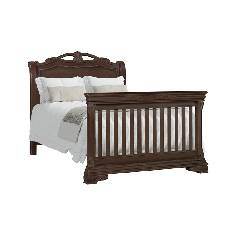 Kingsley Wessex 4-in-1 Convertible Crib Euro Truffle