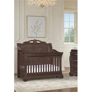 Kingsley Wessex 4-in-1 Convertible Crib Euro Truffle