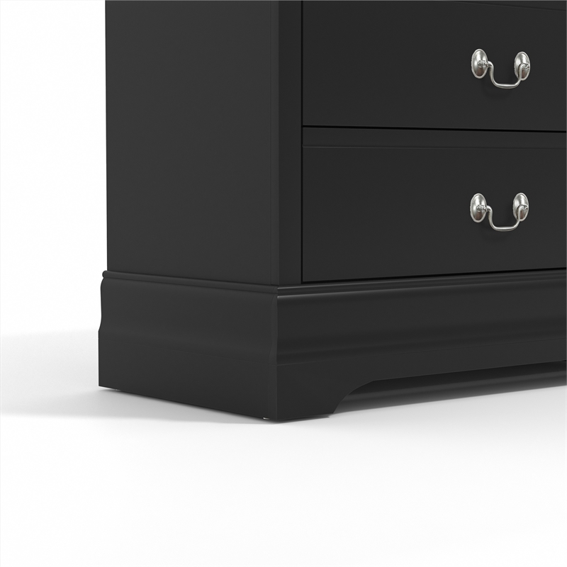 Ireton 6Drawer Black Dresser with Ultra Fast Assembly Cymax Business