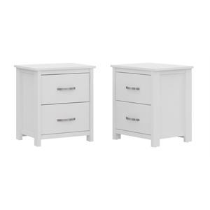 layton matte white nightstand (21.9 in. x 15.7 in. x 19.1 in.) (set of 2)
