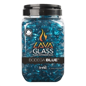 bond lavaglass round bodega blue 10 lb jar