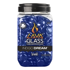 bond lavaglass round indigo dream 10 lb jar