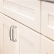 Park Avenue 4-Inch Metal Cabinet Pull in Silver Satin Nickel 10-Pack
