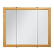 Claremont Wood Medicine Cabinet in Honey Oak 36-Inch