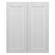 Brookings Ready to Assemble Base Wood Cabinet in White 30-in by 12-in by 36-in
