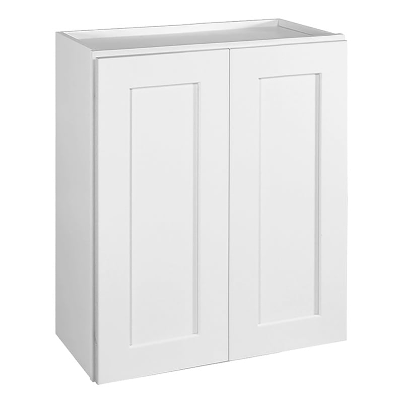 Brookings Ready to Assemble Base Wood Cabinet in White 30-in by 12-in by 36-in