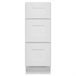 Brookings Ready to Assemble Wood Base Cabinet in White 12-in x 24-in x 34.5-in