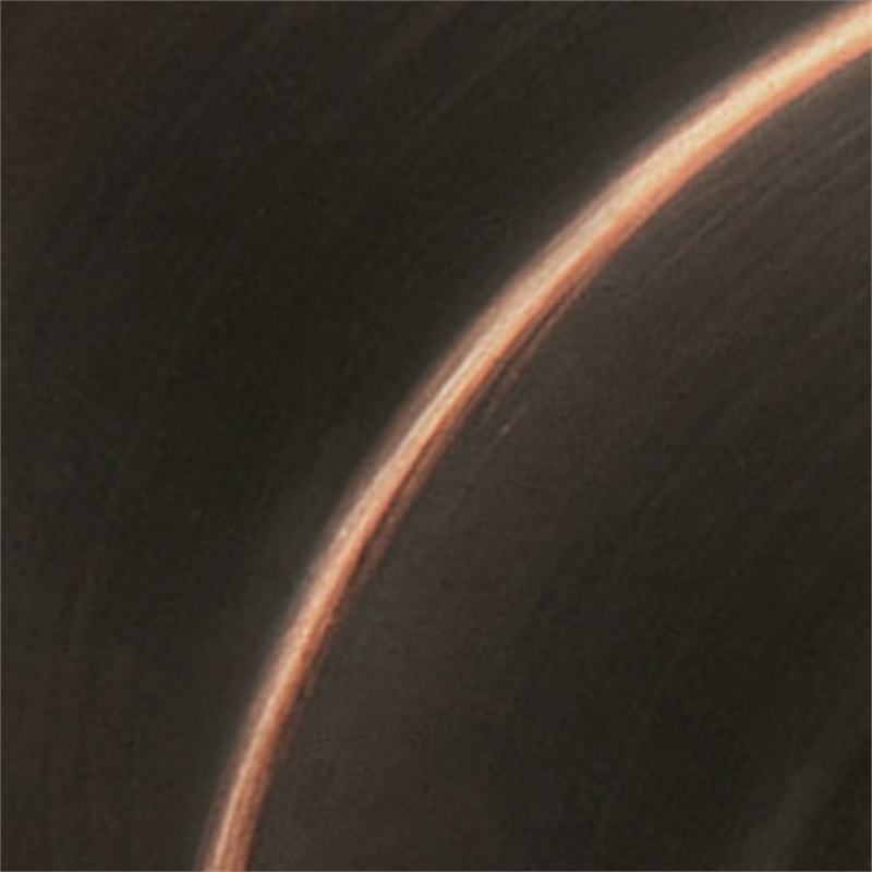 Terrace Bronze Passage Hall and Closet Brass Door Knob in Oil Rubbed Bronze