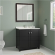 Ventura 30-Inch Assembled Bathroom Medicine Wood Cabinet in Espresso