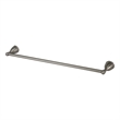 Ames 24-Inch Silver Stainless Steel Towel Bar in Brushed Nickel