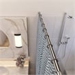 Design House Classic Adjustable 42 to 72-inch Shower Rod in Brushed Nickel