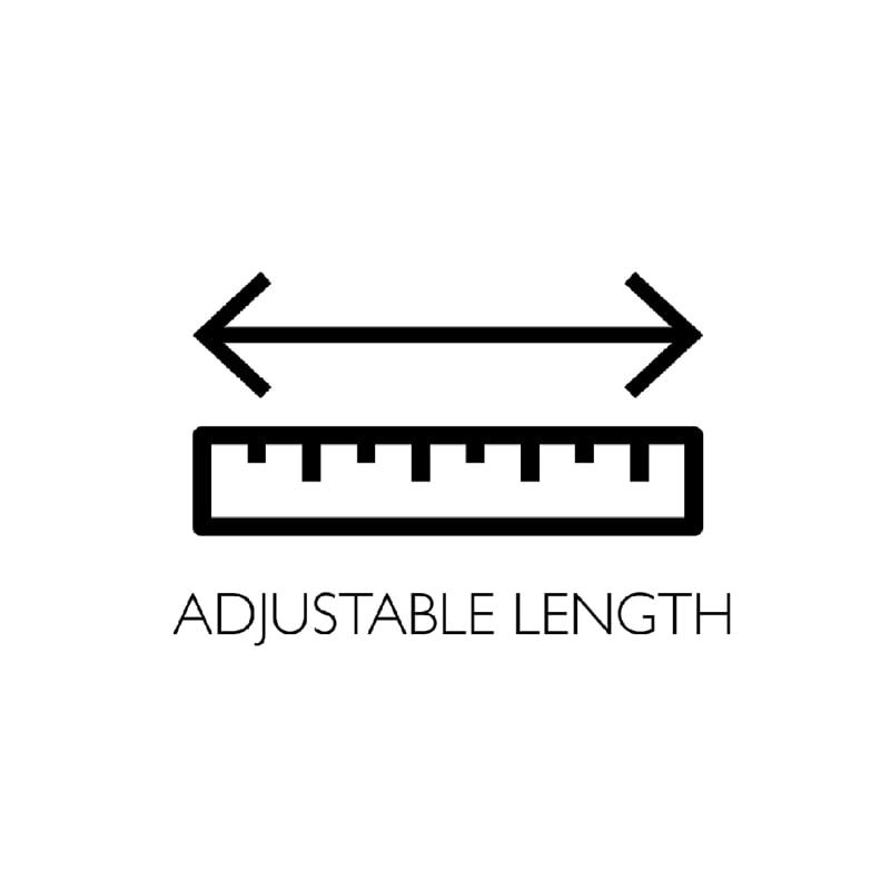 Design House Classic Adjustable 42 to 72-inch Shower Rod in Brushed Nickel