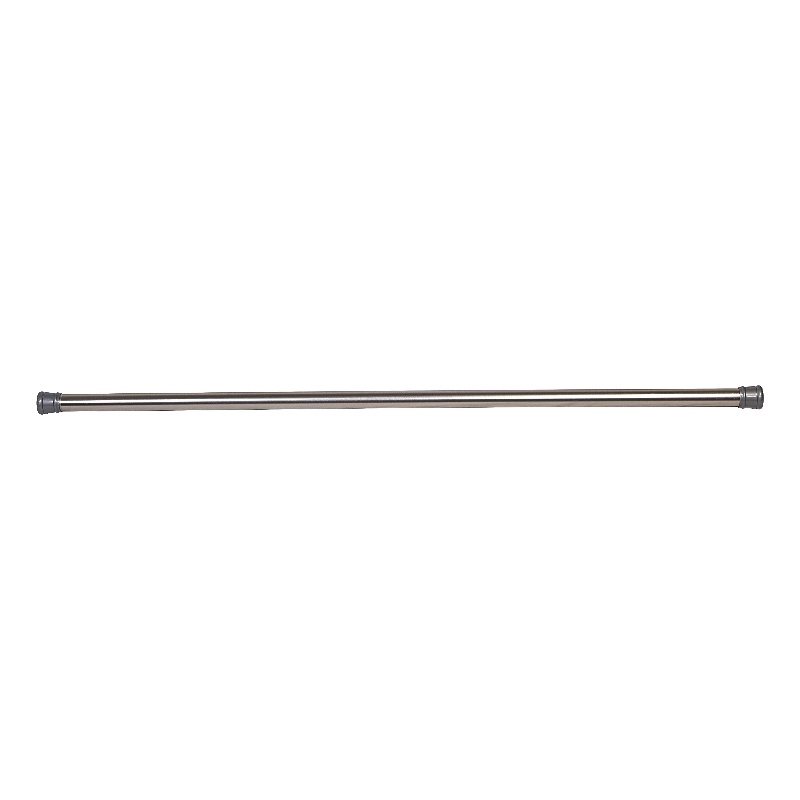 Design House Classic Adjustable 42 to 72-inch Shower Rod in Brushed Nickel