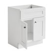 Brookings Ready to Assemble Wood Vanity w/o Top-Sherwin Williams-White 24-Inch