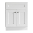 Brookings Ready to Assemble Wood Vanity w/o Top-Sherwin Williams-White 24-Inch