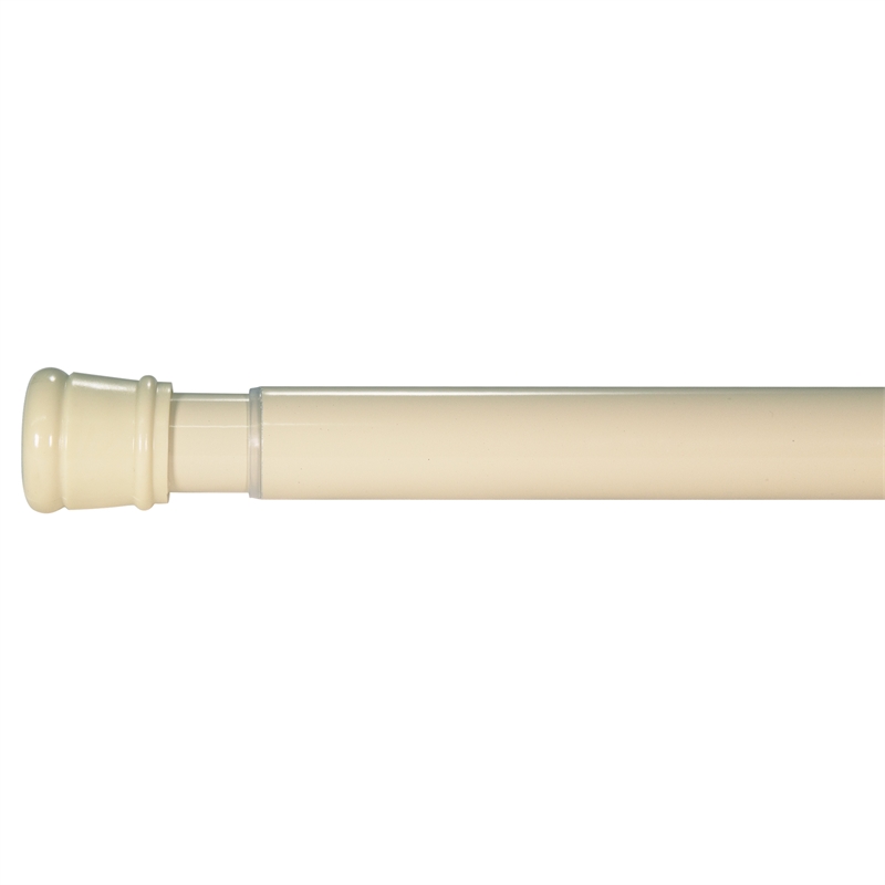 Design House 564179 Classic Adjustable 36-inch to 63-inch Shower Rod in Bone