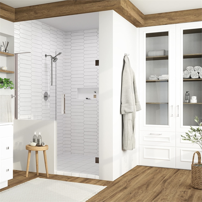 Kelton Double Towel Brass Bar in Silver