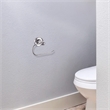 Design House San Martin Euro Metal Toilet Paper Holder in Polished Chrome/Silver