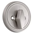 Design House Brass Single-Sided Deadbolt Lockset in Satin Nickel