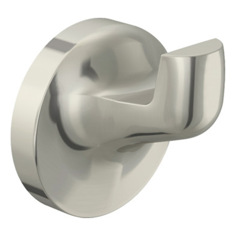 Alta Bay Metal Robe Hook in Brushed Silver Nickel