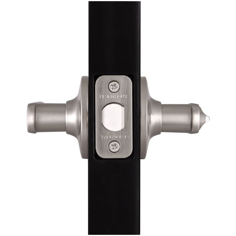 Delavan Silver Satin Nickel Brass Privacy Door Lever