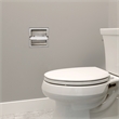 Design House Metal Recessed Toilet Paper Holder in Satin Nickel/Silver