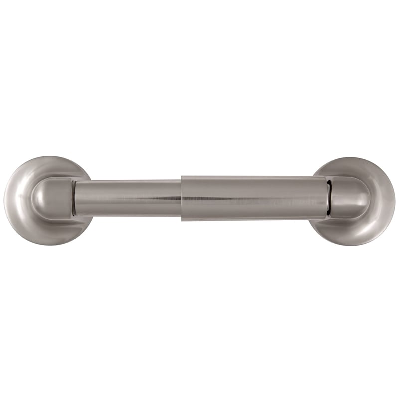Design House Alta Bay Metal Toilet Paper Holder in Brushed Nickel/Silver