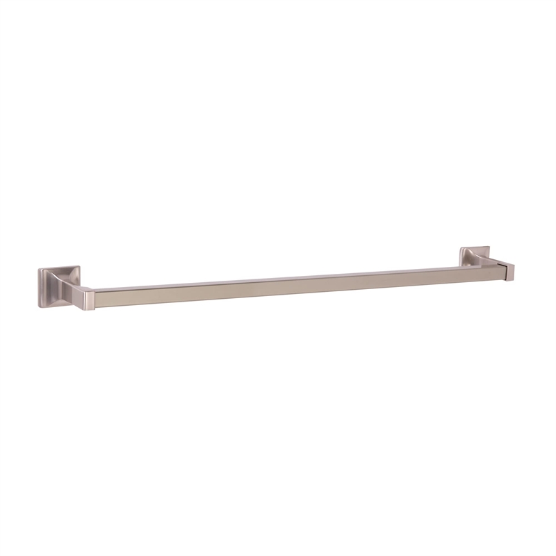 Design House Millbridge Metal Towel Bar in Satin Nickel/Silver