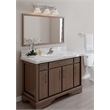 Design House Millbridge Metal Towel Bar in Satin Nickel/Silver