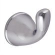 Ames Metal Robe Hook in Polished Silver Chrome