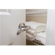 Design House Stratford Left-Hand Metal Dummy Door Knob in Satin Nickel/Silver