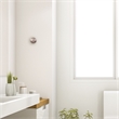 Kelton Robe Brass Hook in Silver Satin Nickel