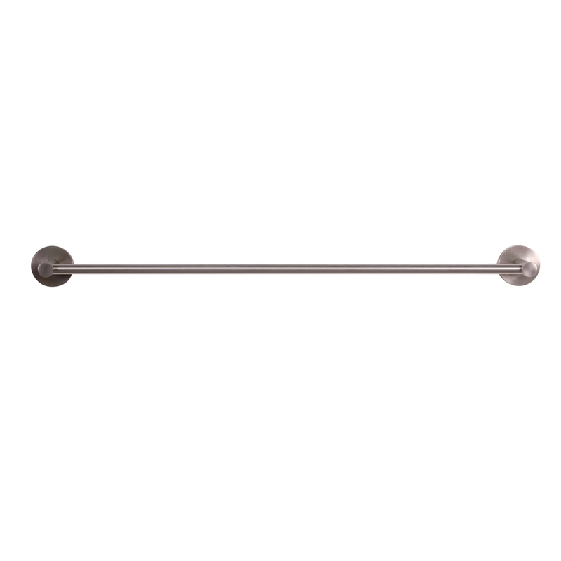 Design House Kelton 24-Inch Brass Towel Bar in Satin Nickel/Silver