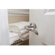 Design House Stratford Metal Right-Hand Dummy Door Knob in Satin Nickel/Silver