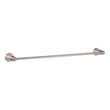 Design House Kassel 24-Inch Metal Towel Bar in Brushed Nickel/Silver