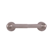 Design House Kassel Metal Toilet Paper Holder in Brushed Nickel/Silver