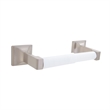 Design House Double Post Metal Toilet Paper Holder in Satin Nickel/Silver