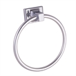 Design House Millbridge Metal Towel Ring in Polished Chrome/Silver