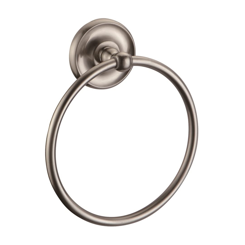San Martin Metal Towel Ring in Silver Brushed Nickel