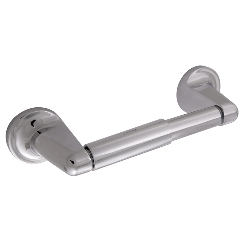 Design House Alta Bay Metal Toilet Paper Holder in Polished Chrome/Silver
