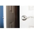 Brass Scroll Satin Silver Nickel Dummy Door Lever