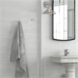 Design House Geneva Double Robe Hook in Satin Nickel Silver