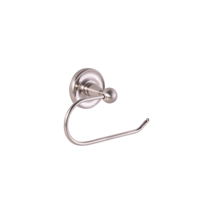 Design House San Martin Euro Metal Toilet Paper Holder in Brushed Nickel/Silver