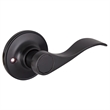 Design House Springdale Brass Dummy Door Handle in Matte Black