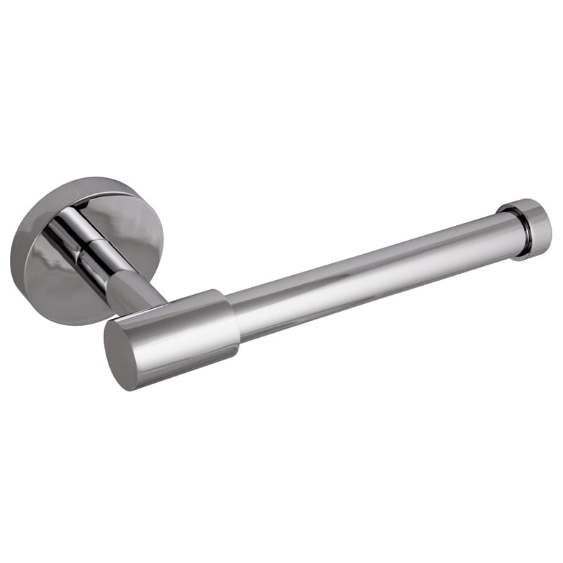 Design House GRAZ Metal Park Toilet Paper Holder in Polished Chrome/Silver