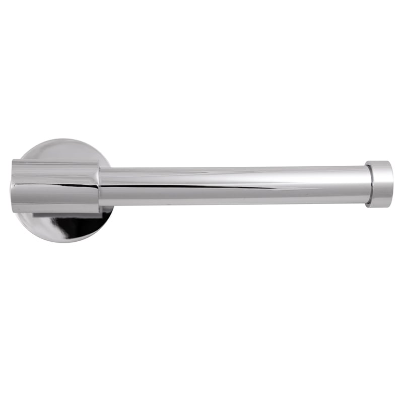 Design House GRAZ Metal Park Toilet Paper Holder in Polished Chrome/Silver