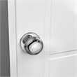 Design House Cambridge Brass Dummy Door Knob in Polished Chrome/Silver