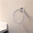 Design House Kelton Towel Ring in Satin Nickel Silver