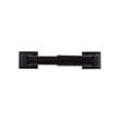 Design House Millbridge Metal Toilet Paper Holder in Matte Black